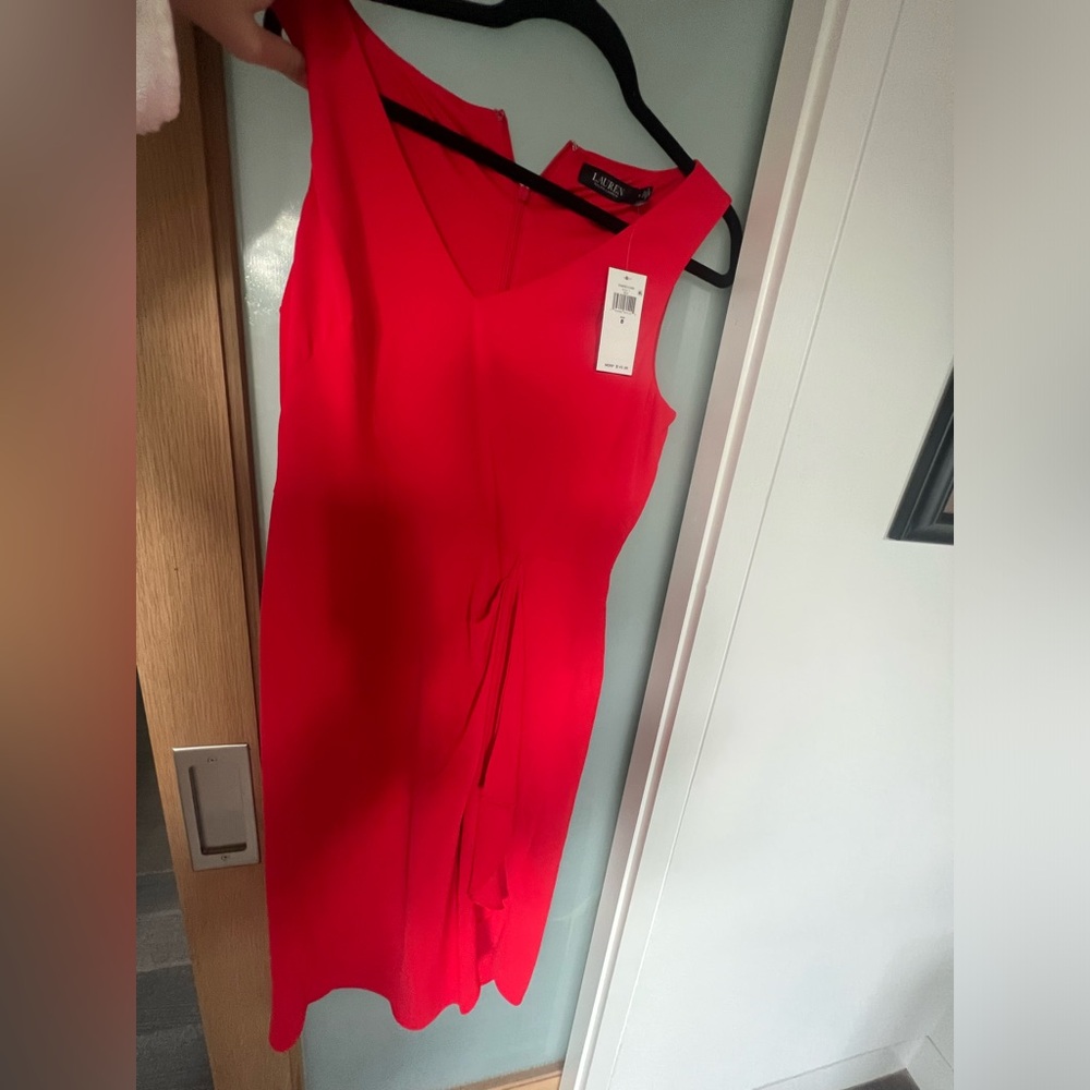 Lauren Ralph Lauren NWT Red Dress | Size 8